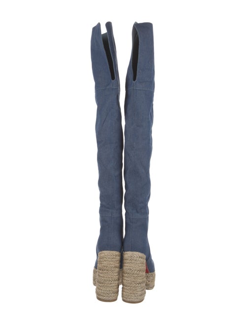 Christian Louboutin Denim Boots