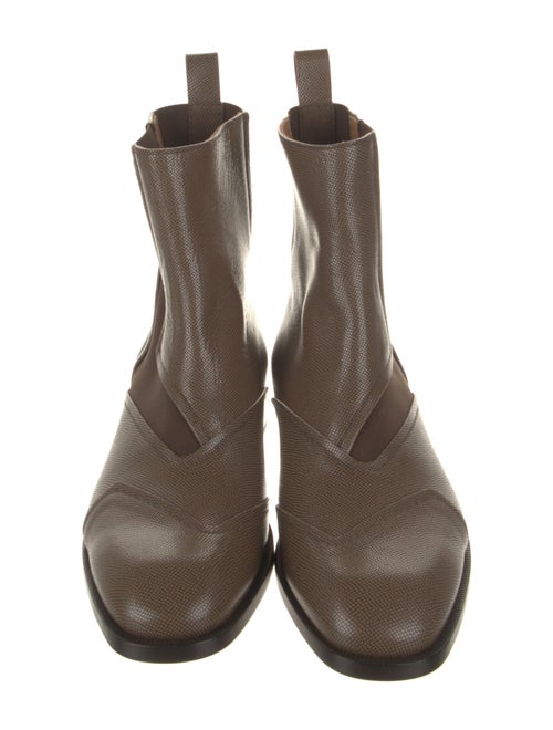 Christian Louboutin Leather Chelsea Boots