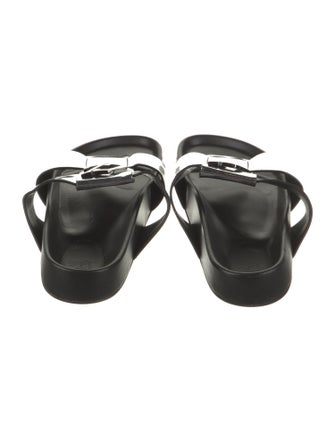 Christian Louboutin Leather Slides