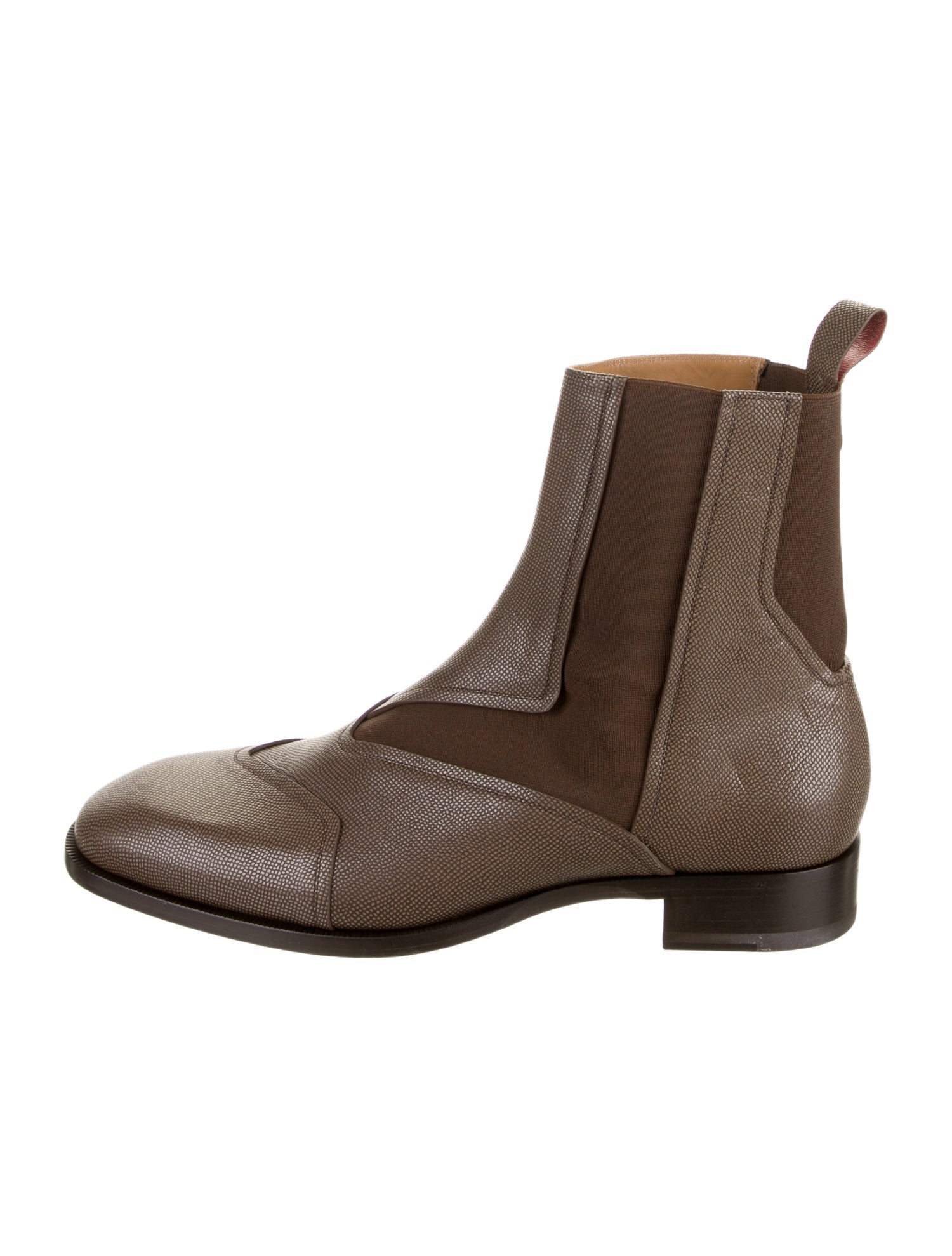 Christian Louboutin Lizard Chelsea Boots