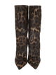 Christian Louboutin Ponyhair Animal Print Boots