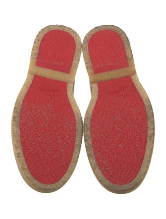 Christian Louboutin Leather Derby Shoes