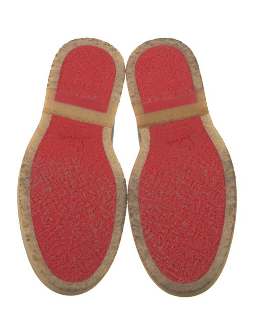 Christian Louboutin Leather Derby Shoes