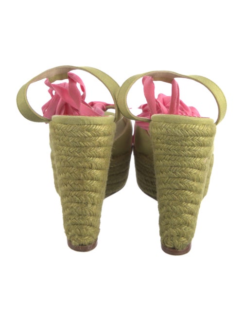 Christian Louboutin Isabelle Canvas Slingback Pumps