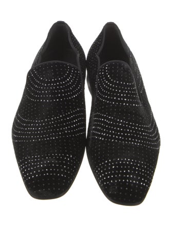 Christian Louboutin Velvet Slippers