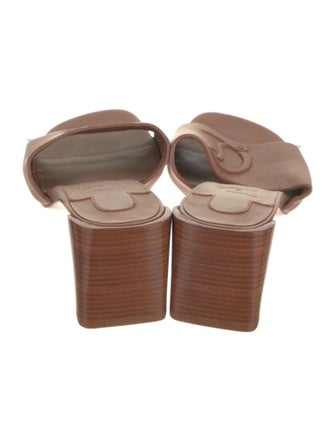 Christian Louboutin Leather Slides