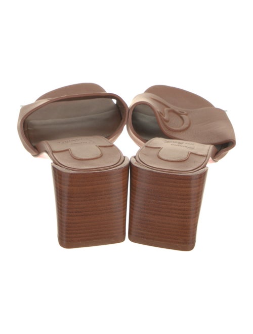 Christian Louboutin Leather Slides