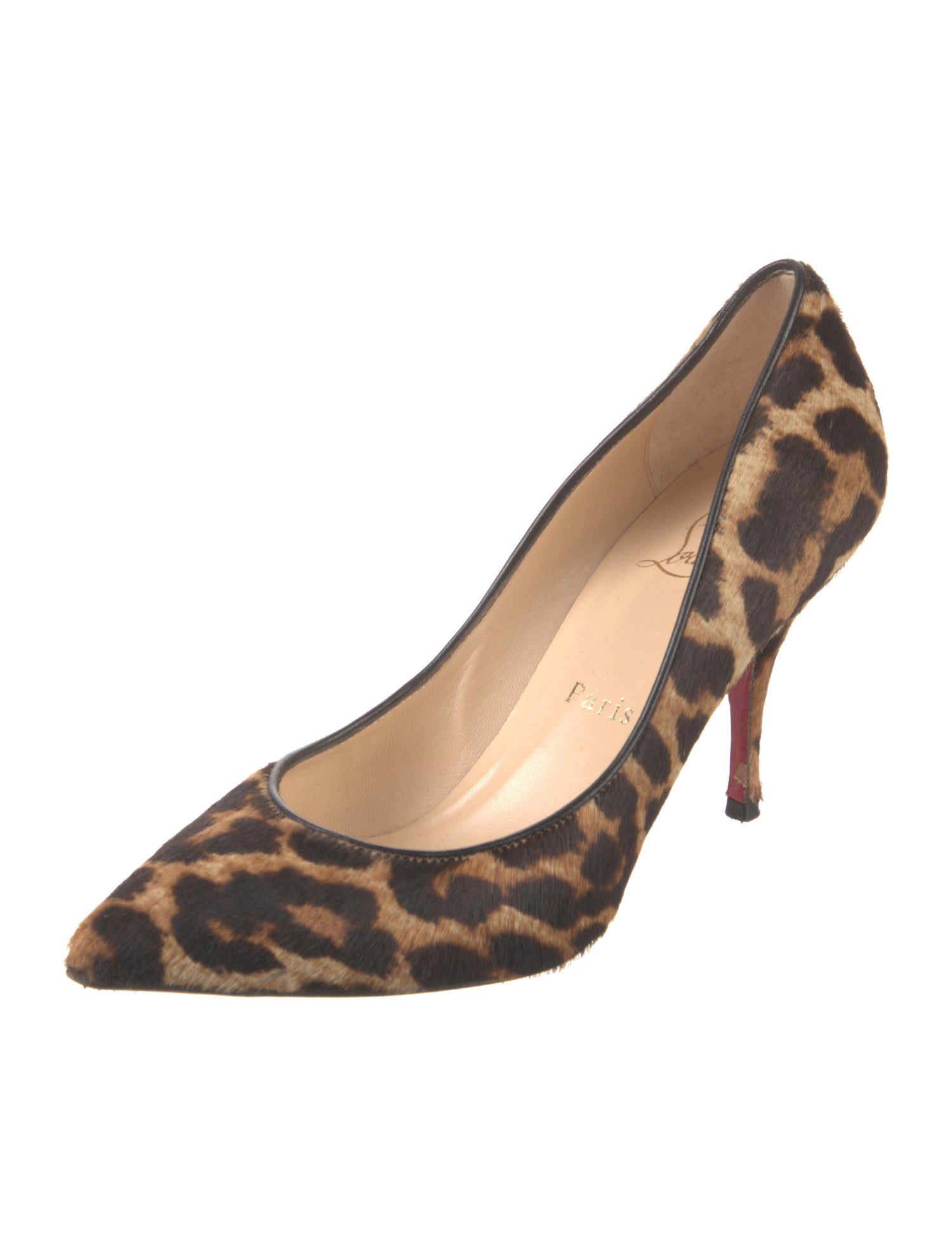 Christian Louboutin Ponyhair Animal Print Pumps