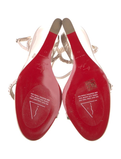 Christian Louboutin Patent Leather Sandals