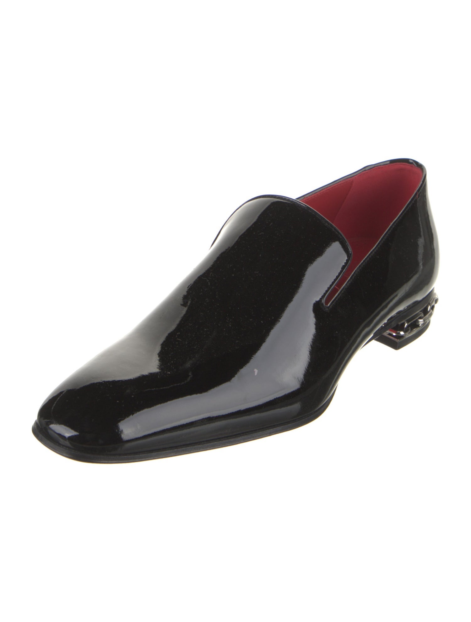 Christian Louboutin Patent Leather Slippers