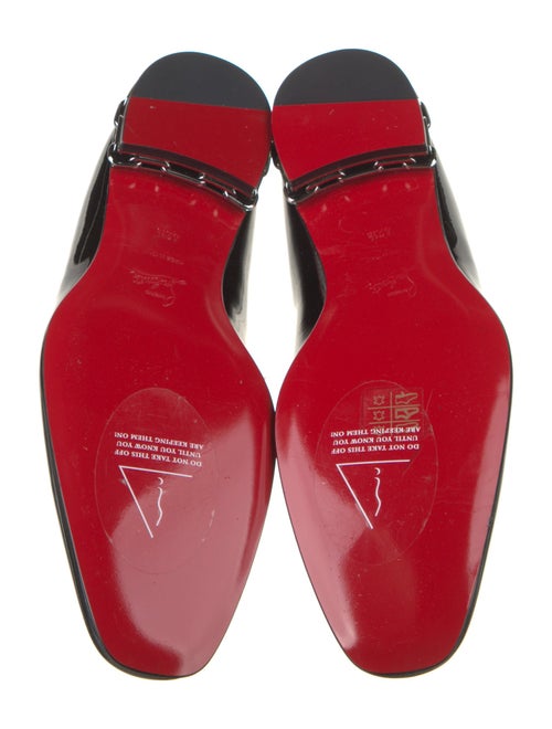 Christian Louboutin Patent Leather Slippers