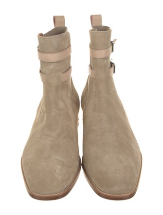 Christian Louboutin Suede Chelsea Boots