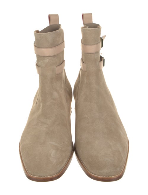 Christian Louboutin Suede Chelsea Boots
