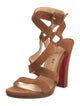 Christian Louboutin Suede Gladiator Sandals