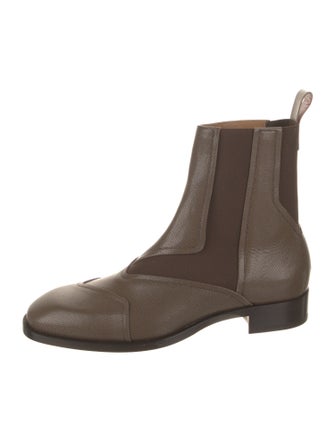 Christian Louboutin Leather Chelsea Boots