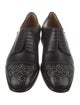 Christian Louboutin Leather Studded Accents Oxfords