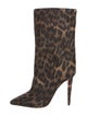 Christian Louboutin Ponyhair Animal Print Boots