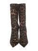 Christian Louboutin Ponyhair Animal Print Boots