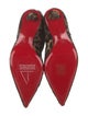 Christian Louboutin Ponyhair Animal Print Boots