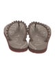 Christian Louboutin Rubber Studded Accents Flip Flops