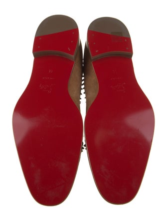 Christian Louboutin Suede Studded Accents Chelsea Boots