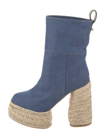 Christian Louboutin Denim Boots