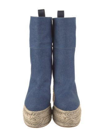 Christian Louboutin Denim Boots