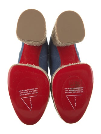 Christian Louboutin Denim Boots