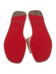 Christian Louboutin Leather Slides