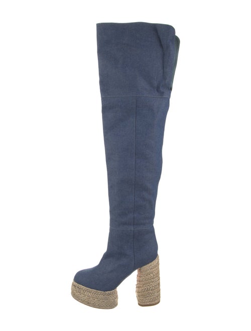 Christian Louboutin Denim Boots