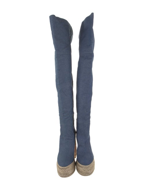 Christian Louboutin Denim Boots