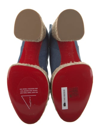 Christian Louboutin Denim Boots