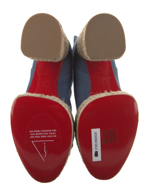 Christian Louboutin Denim Boots