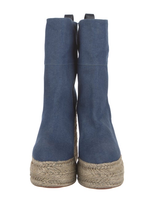 Christian Louboutin Denim Boots