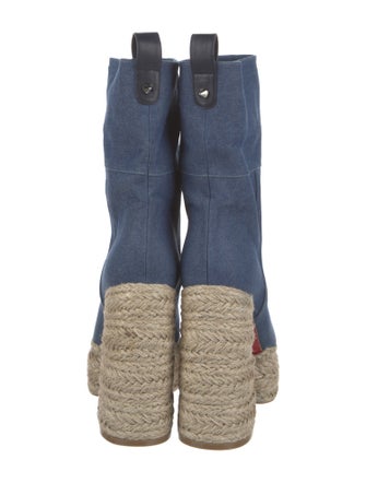 Christian Louboutin Denim Boots