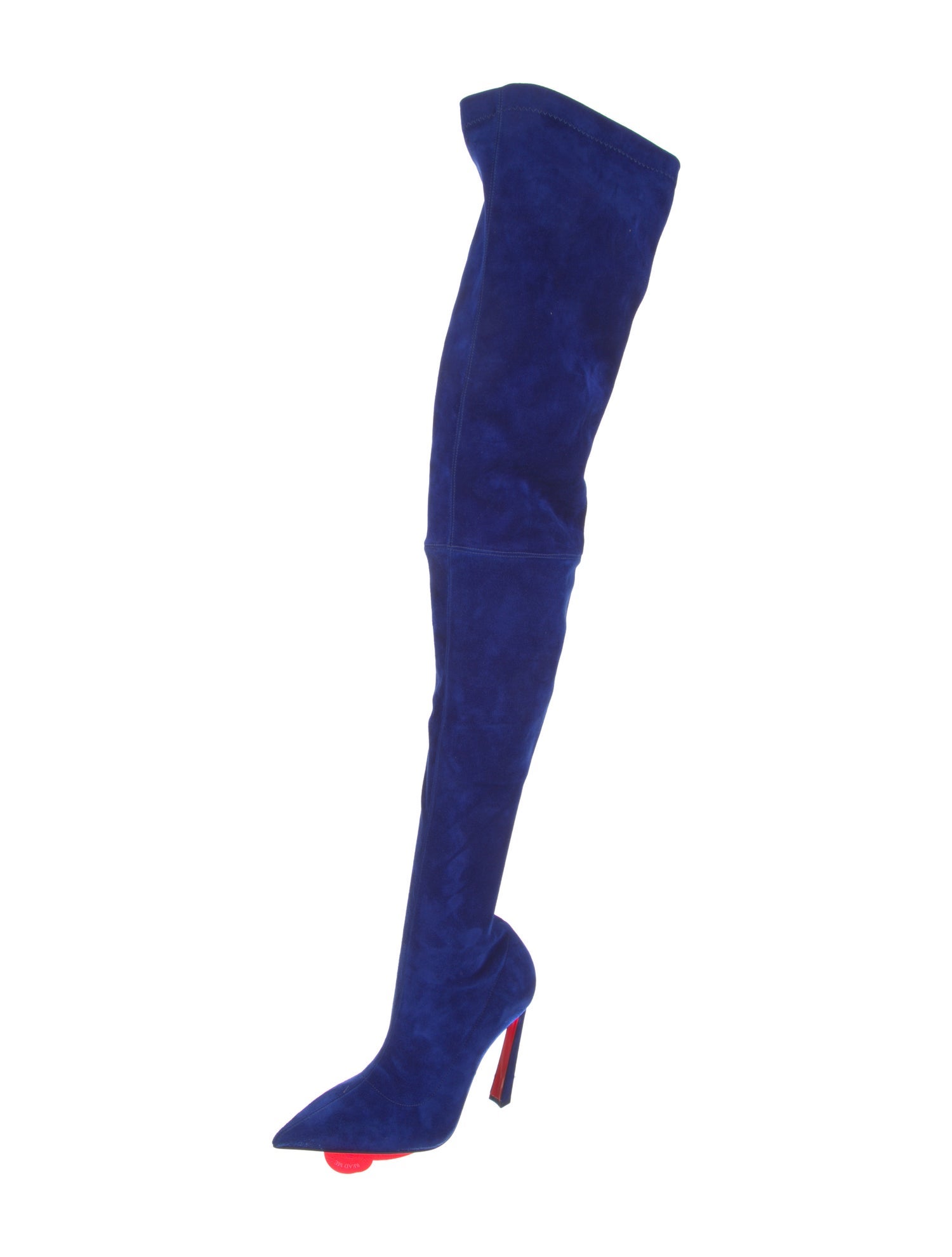 Christian Louboutin Suede Sock Boots