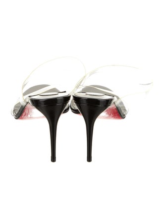 Christian Louboutin Just Nothing PVC Slides