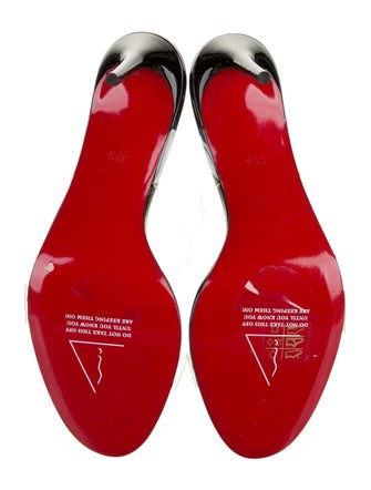 Christian Louboutin Just Nothing PVC Slides