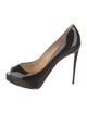 Christian Louboutin New Very Prive Patent Leather Pumps