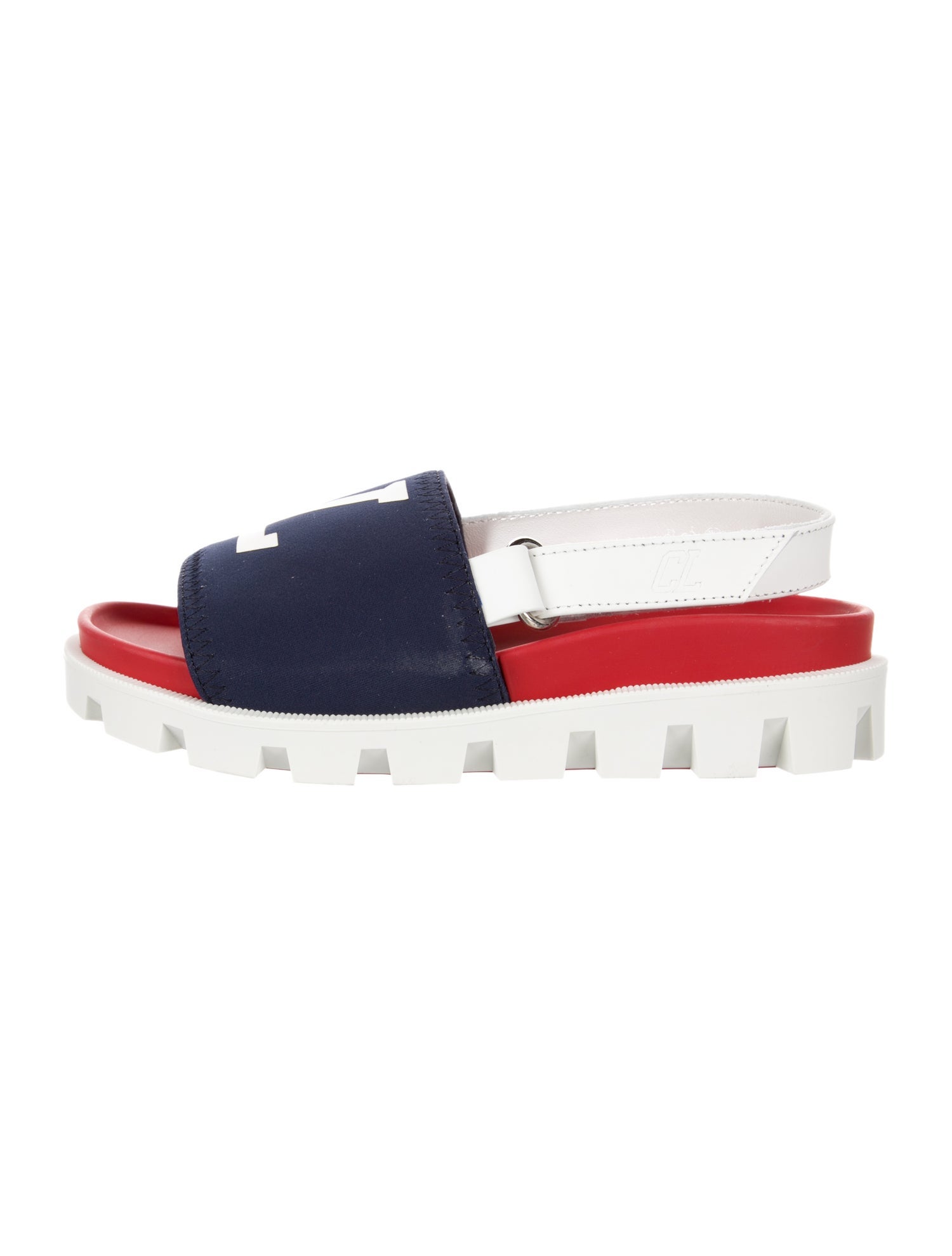 Christian Louboutin Girls' Colorblock Sandals