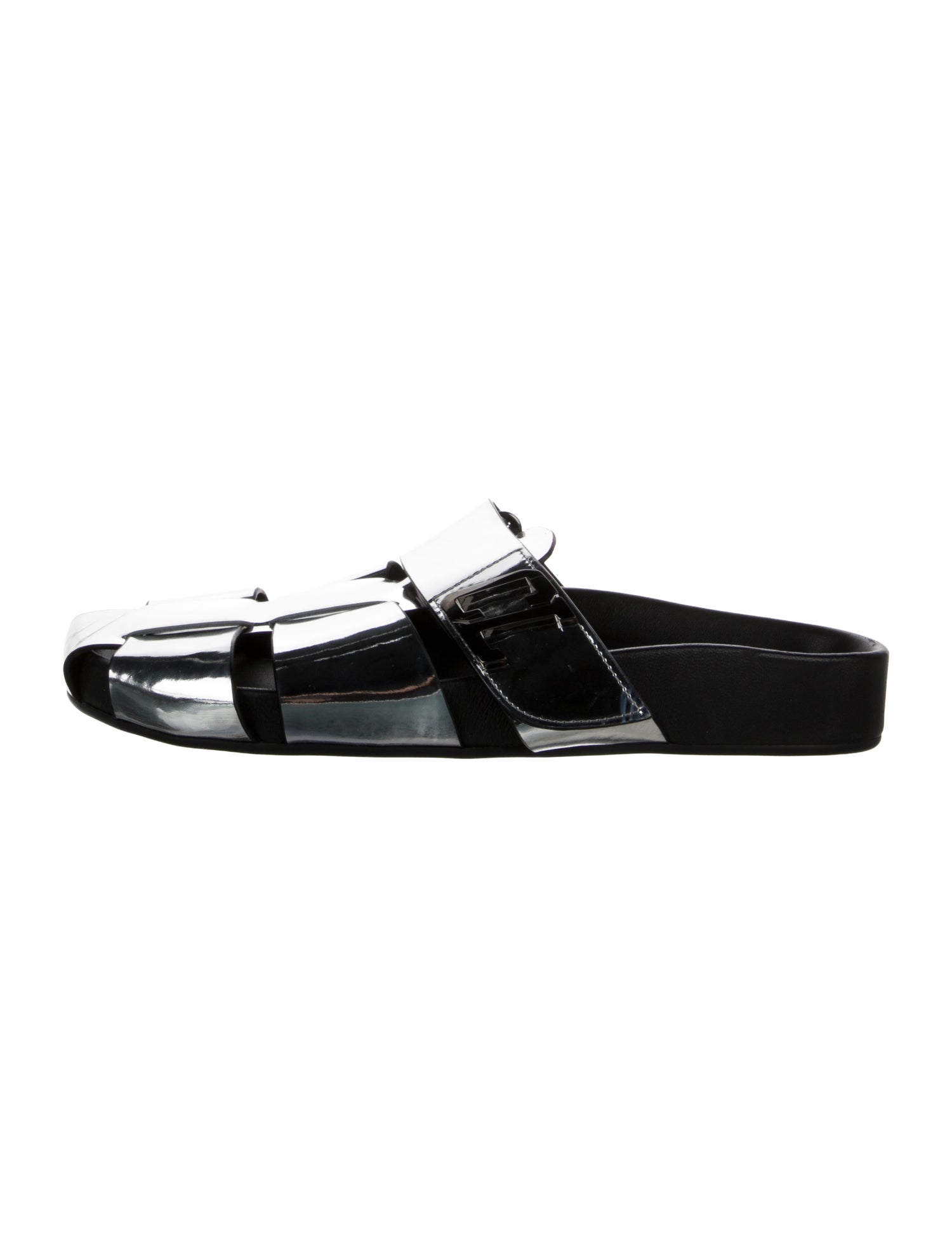 Christian Louboutin Patent Leather Slippers