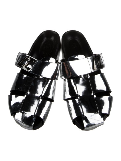 Christian Louboutin Patent Leather Slippers