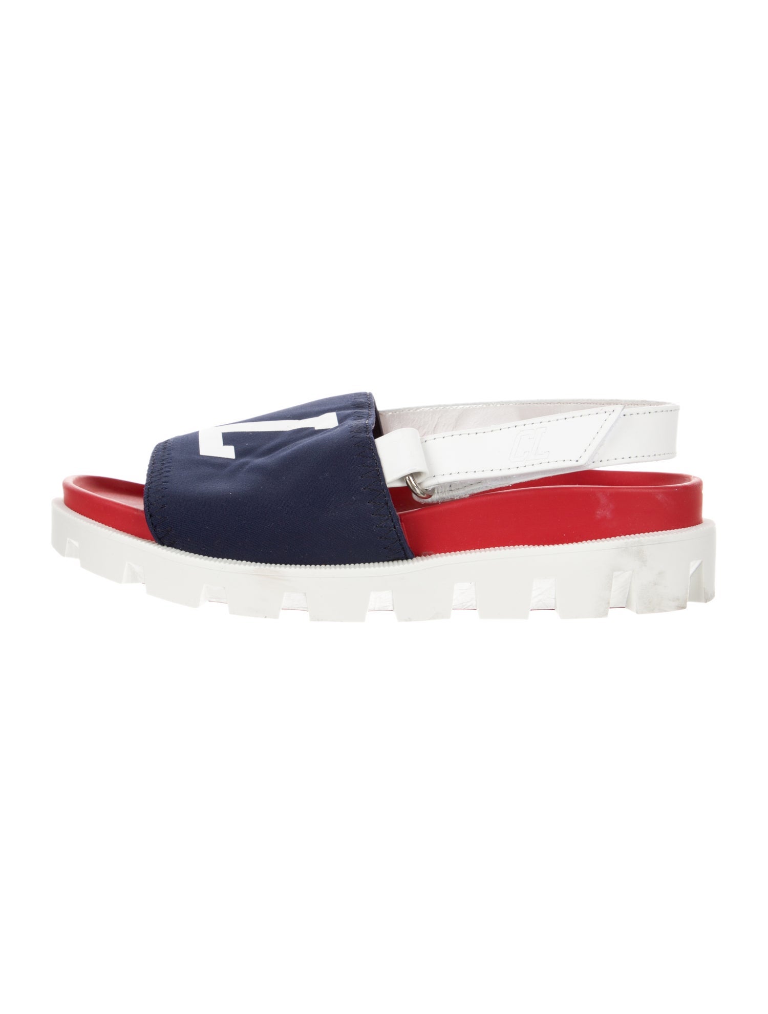 Christian Louboutin Kids' Colorblock Sandals