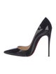 Christian Louboutin Patent Leather D'Orsay Pumps