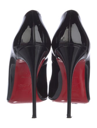 Christian Louboutin Patent Leather D'Orsay Pumps