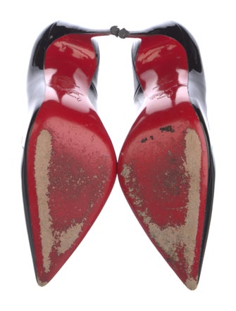 Christian Louboutin Patent Leather D'Orsay Pumps