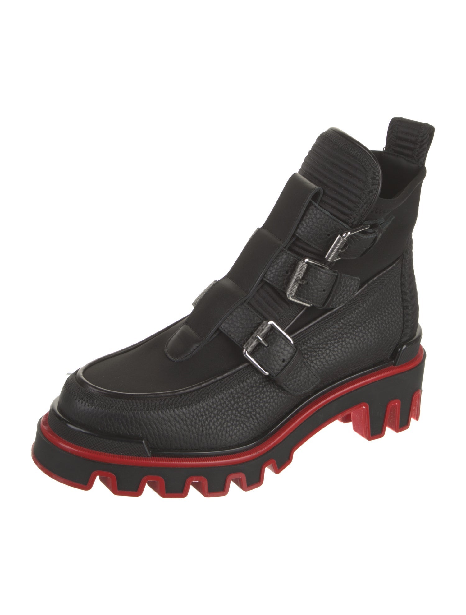 Christian Louboutin Leather Hiking Boots