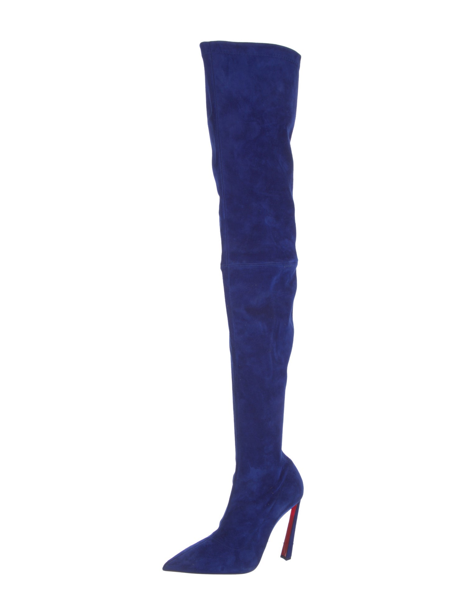 Christian Louboutin Suede Sock Boots
