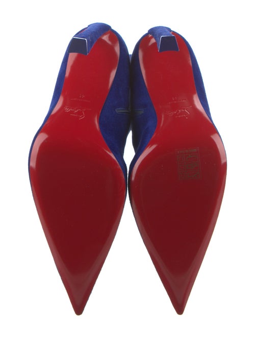 Christian Louboutin Suede Sock Boots