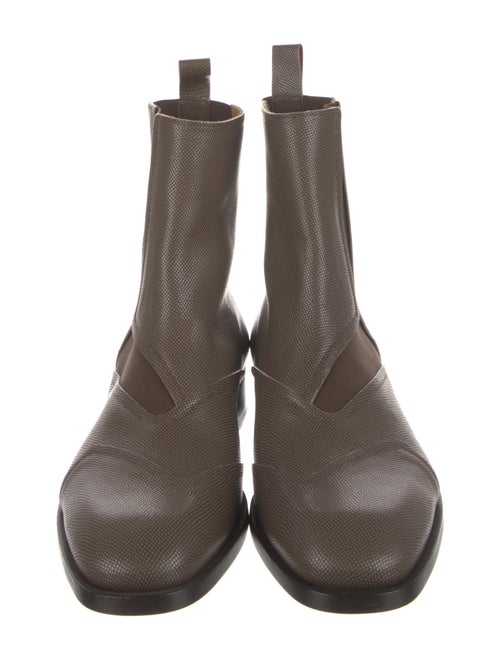 Christian Louboutin Leather Chelsea Boots